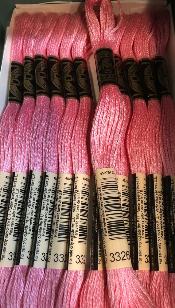Embroidery Floss DMC Medium Pink