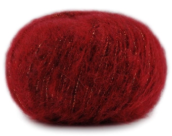 veuillez sélectionner Couleur et Style Nouveau-né Ruby Red mohair 0.25 oz environ 7.09 g 