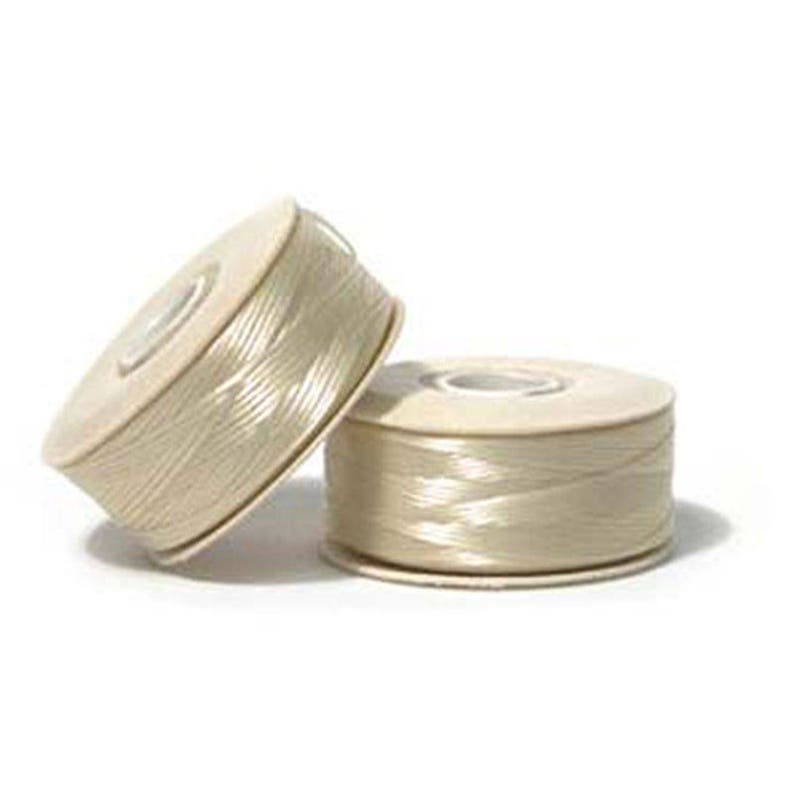 Nymo Beading Thread Cream Size D 64 yards 1 Spool
