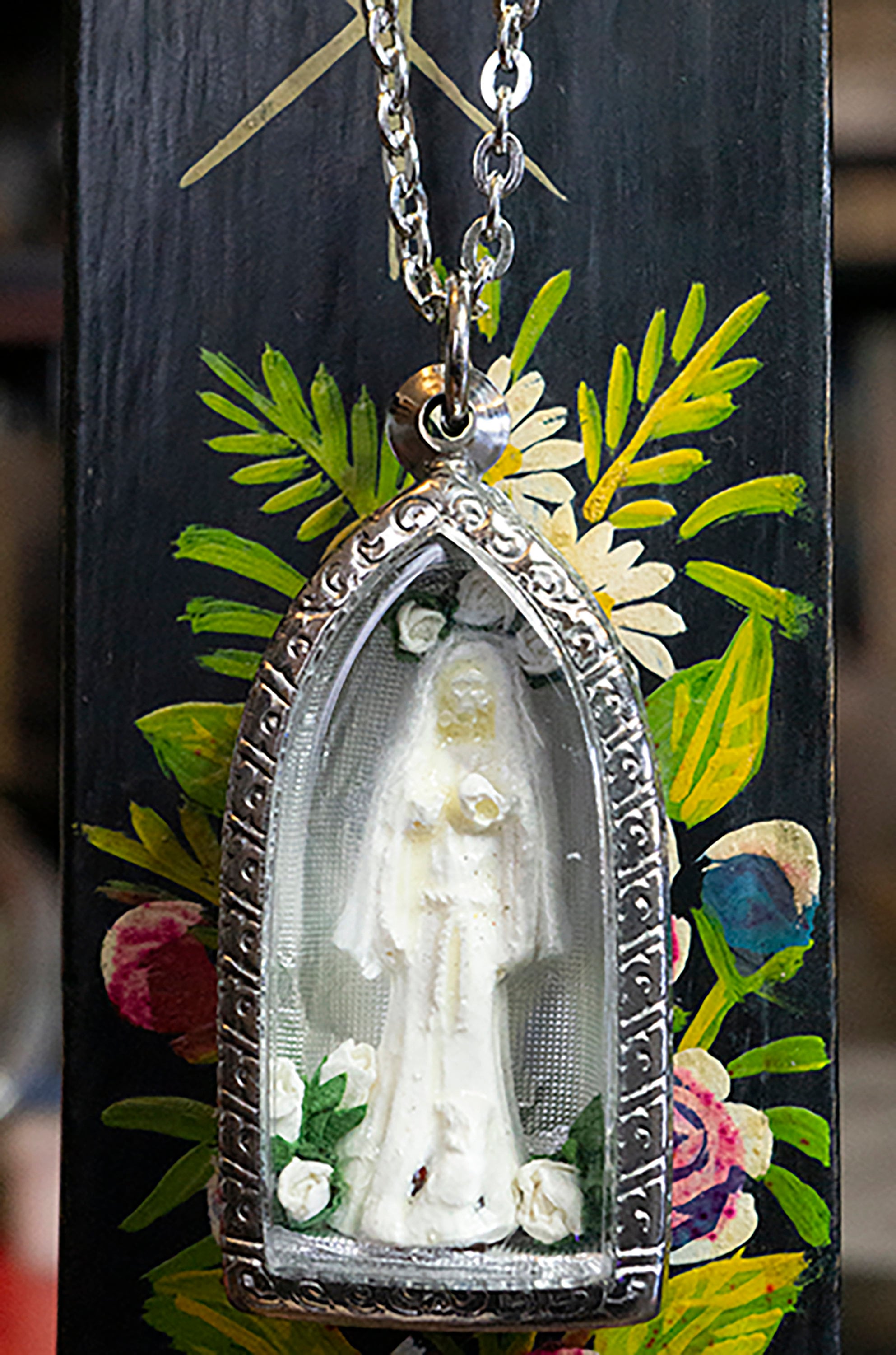 Santa Muerte Rosa/pink Robe Loaded Amulet - Etsy