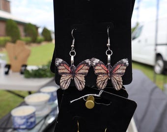 Monarch Butterfly Earrings