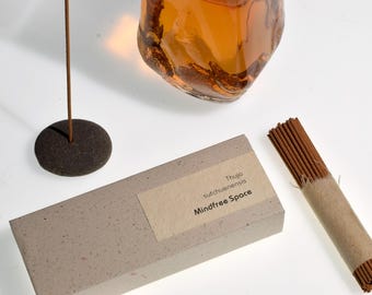 Mindfree Space incense | Thuja sutchuenensis | Single formula | Refreshing scent of wood | Meditation | Yoga | Zen