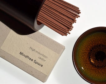 Mindfree Space incense | Himalayan cedar | Mixed formula | Clean and Refreshing | Warmth | Calm | Meditation | Relaxing