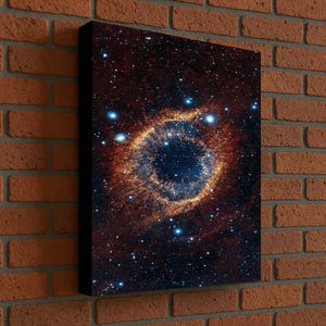Arte mural espacial, lienzo de galaxia, póster de nebulosa, impresión de cielo estrellado cósmico, arte del ojo de Dios, decoración astronómica, arte del espacio profundo, impresión de la imagen del Hubble