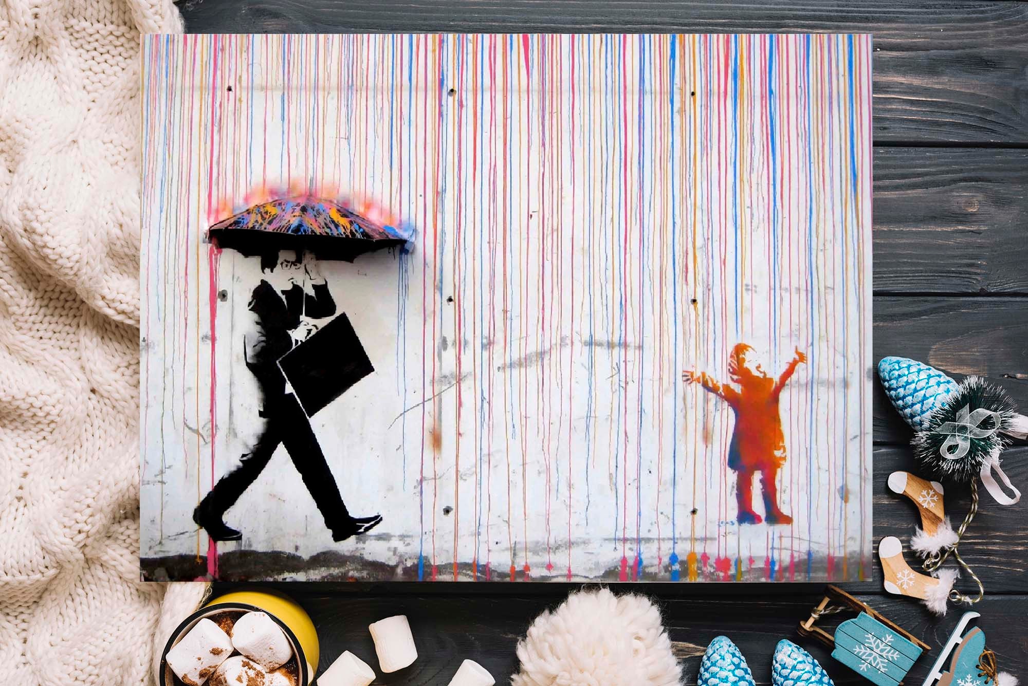額縁 GEE VAUCHER Oh America banksy dolk 更新0327□GEE VAUCHER