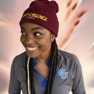 Hampton University Beanie | Quintessence | Embroidered