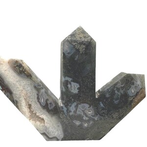 Druzy MOSS AGATE STATEMENT Piece !