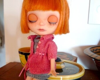 67. English and French INSTANT DOWNLOAD PDF knitting pattern for blythe nemo body