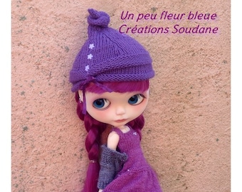 66. English and French INSTANT DOWNLOAD PDF knitting pattern for blythe nemo body