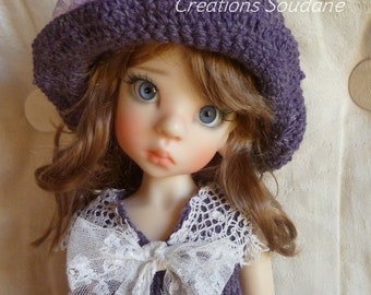 61. English and  French INSTANT DOWNLOAD PDF knitting Pattern for 16 " dolls bjd msd