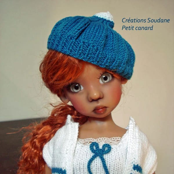 46. English and french INSTANT DOWNLOAD PDF knitting Pattern 16 inches dolls bjd msd kaye wiggs dollstown 17"