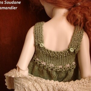 20. English and French INSTANT DOWNLOAD PDF knitting Pattern msd bjd Kaye Wiggs dolls 18 image 3