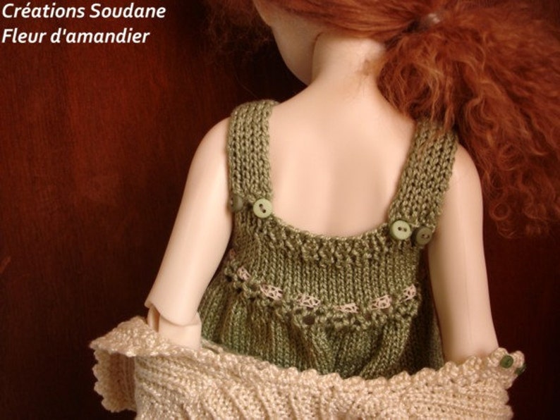 20. English and French INSTANT DOWNLOAD PDF knitting Pattern msd bjd Kaye Wiggs dolls 18 image 3