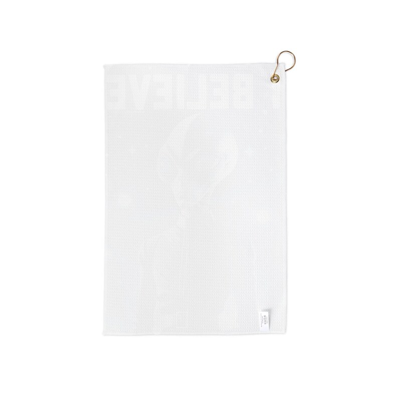 CADDYCLOTH I Believe Alien Golf Towel