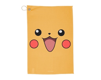 Toalla de golf con dibujos animados - Regalo navideño divertido para golfistas, toalla de golf para golfistas, toalla de golf, accesorios de golf, toalla deportiva, ideal para rellenar calcetines navideños