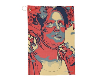 Toalla de golf, decoración de Caddy Shack Bill Murray, regalo de golf, toalla deportiva, accesorios para campos de golf, toalla de golf divertida