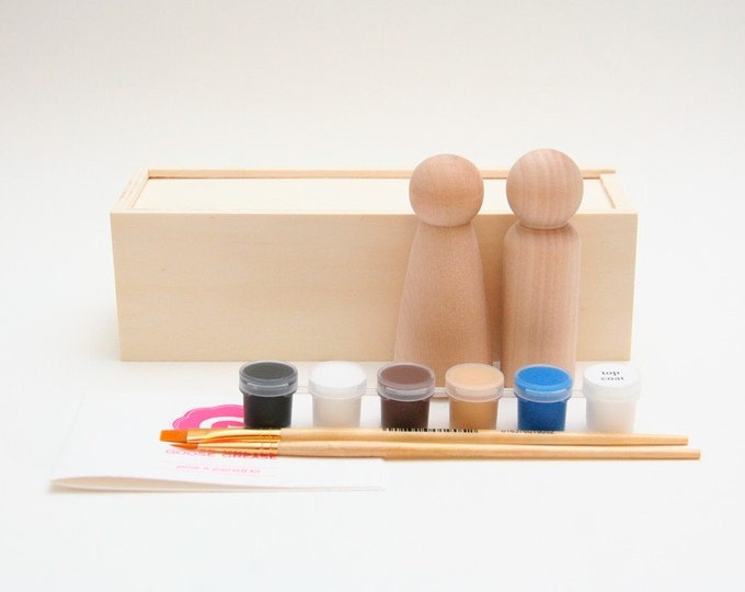 Doityourself Cake Toppers With Keepsake Box Request Colors Etsy