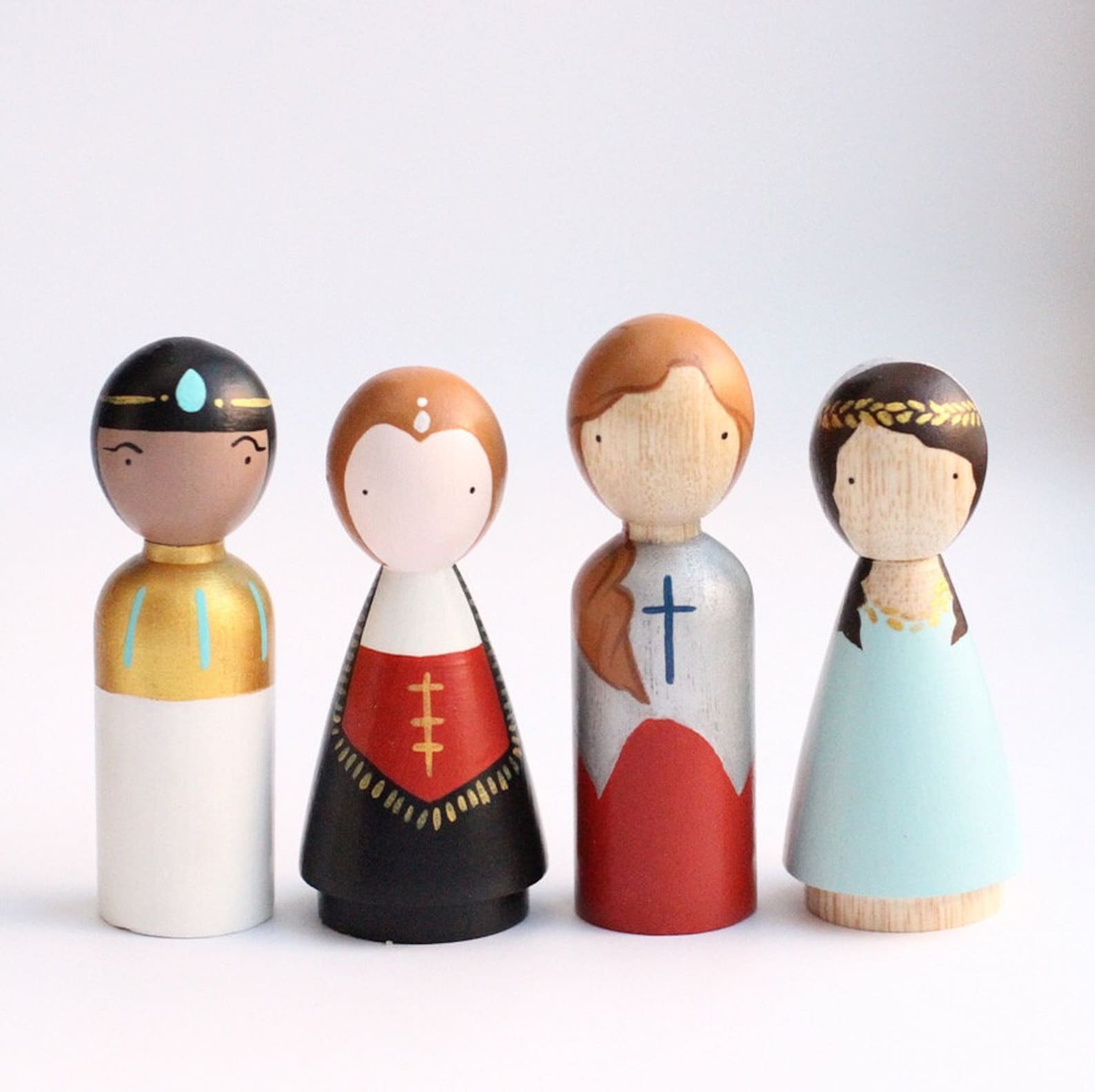 Women in Power Peg Doll Set