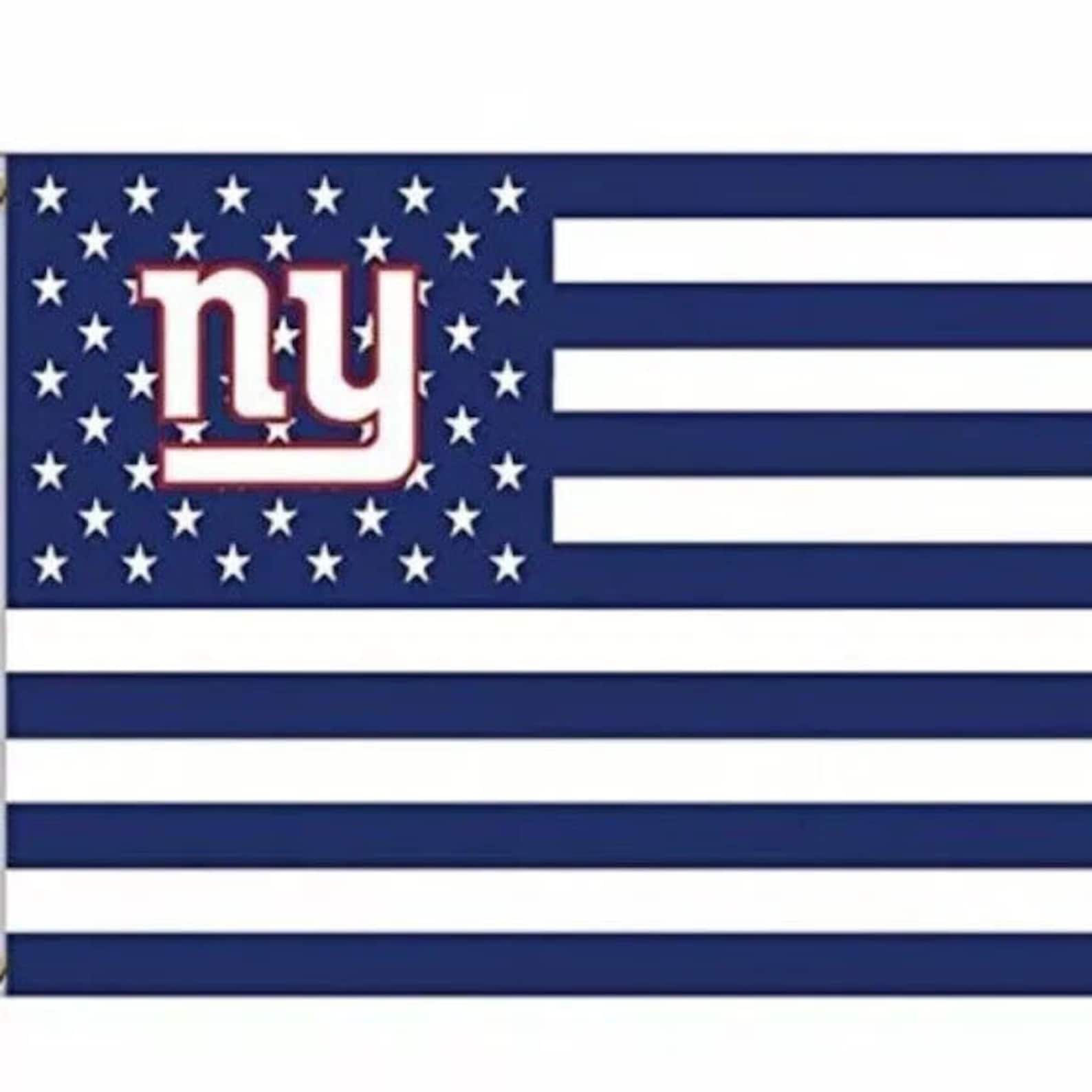 New York Giants Flag Set 2 Piece Ambassador Style Kit main image 0