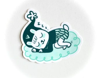 Cloud Napper 3" vinyl sticker