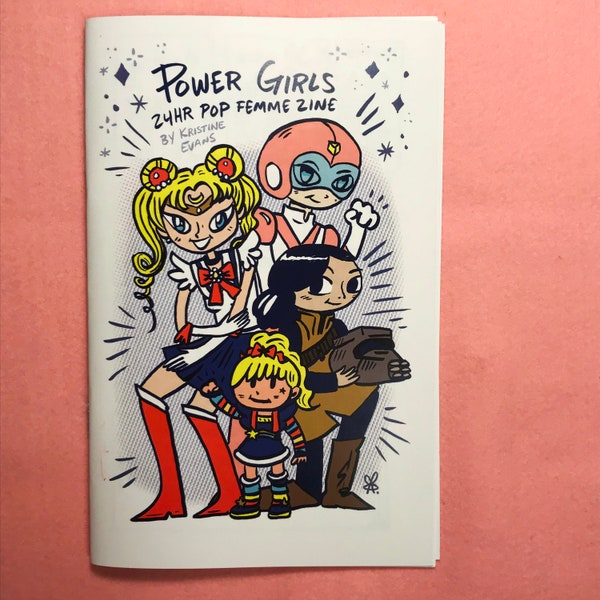 Power Girls Pop Femme Zine