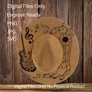 Music Burn Hat - Etsy display picture 1