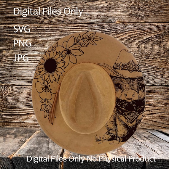 Hat Laser Burning Designs – Digital Download (SVG, PNG, JPG  display picture 2