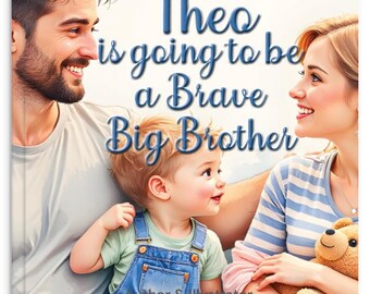 Livre Big Brother personnalisé, histoire personnalisée pour frères et sœurs
