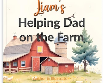 Personalized Farm Adventure Storybook – Australian Wheatlands, Softcover/Hardcover
