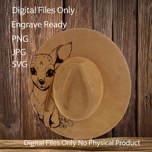 Burned Hat Deer - Etsy display picture 1