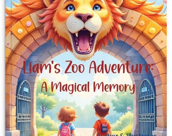 Livre d'aventures de zoo personnalisé : histoire personnalisée pour enfants de 3 à 6 ans