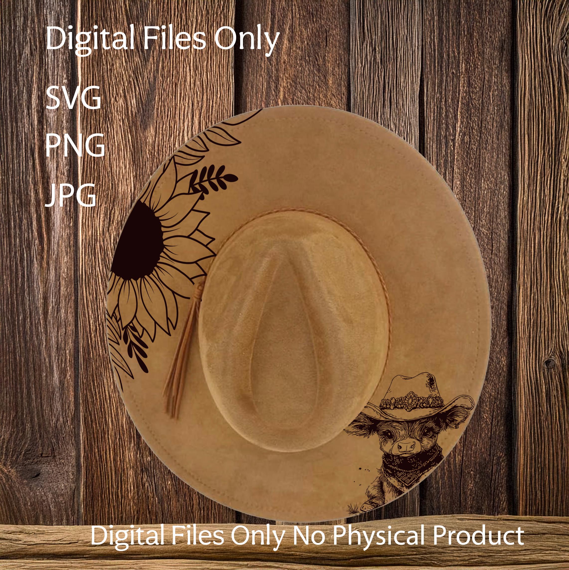 Hat Laser Burning Designs – Digital Download (SVG, PNG, JPG  display picture 2