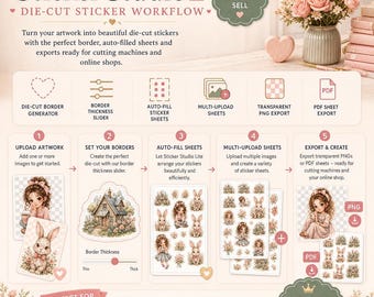 Sticker Studio Lite – Create Die-Cut Stickers & Sheet Layouts