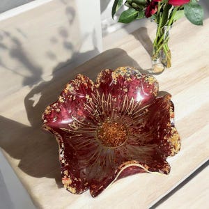 Große Resin Schale, handgemachte Resin Schale, Home Decor Ideen, Dekorative Schale