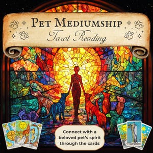 Lectura de Tarot sobre mascotas / Lectura psíquica sobre mascotas / Pérdida de mascotas / Lectura psíquica para animales / Espíritu de mascota / Lectura de mascota fallecida
