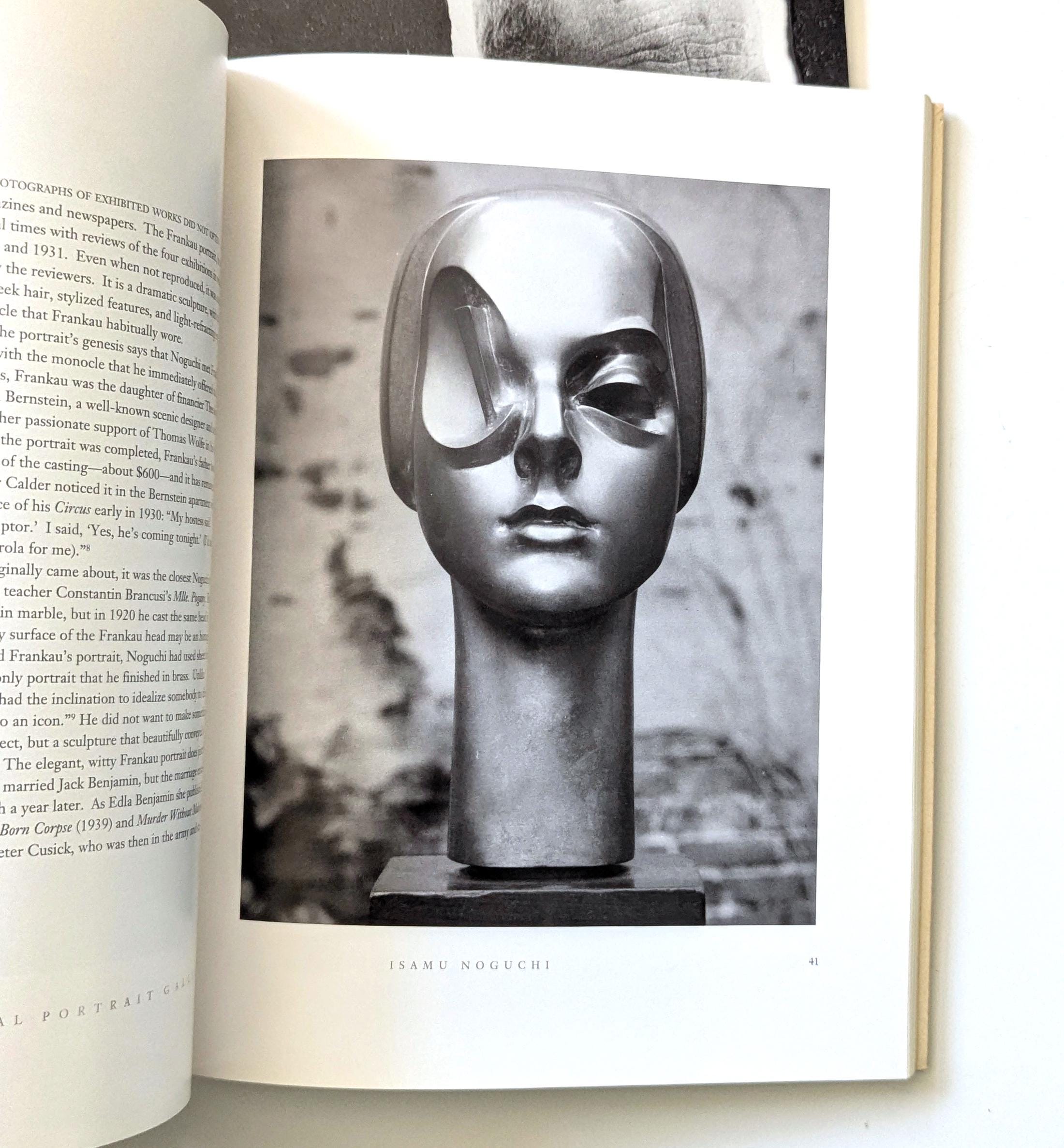 Vintage Isamu Noguchi Books Bundle, Portrait Sculpture, Anzai