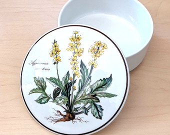 Botanic lidded dish, Villeroy and Boch VITRO porcelain