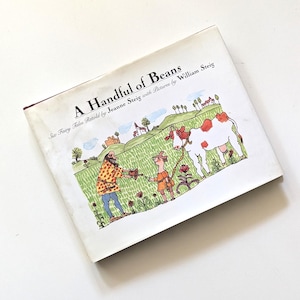 A Handful of Beans, 1990s children’s book, Jeanne Steig, William Steig, fairy-tale retellings