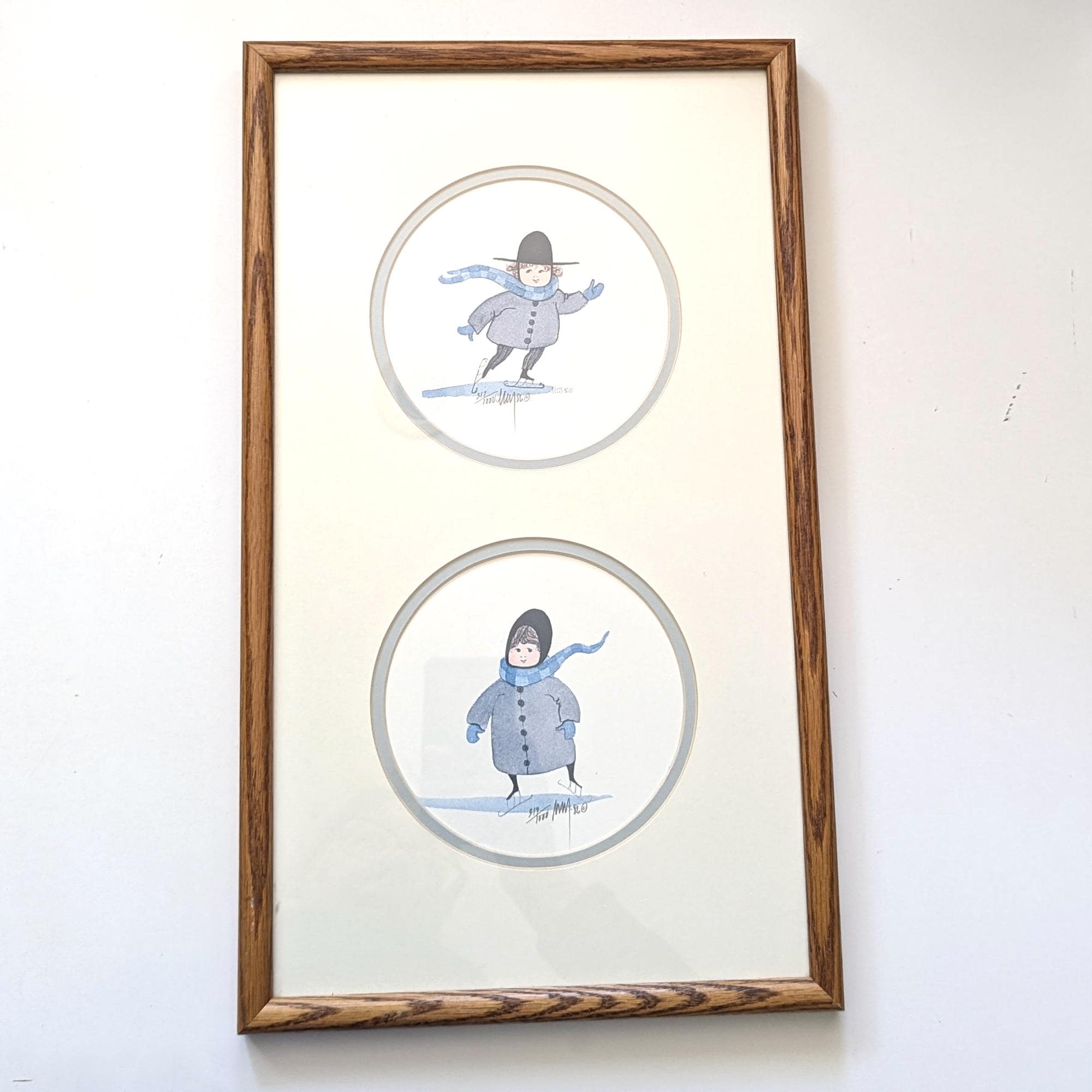 P Buckley Moss Winter - Etsy
