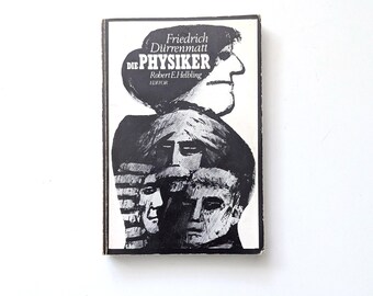 Vintage Die Physiker paperback, Friedrich Durrenmatt, German language play, Oxford University Press