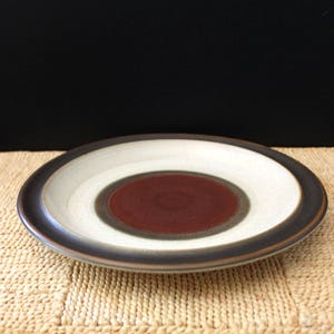 Denby Steinzeug Speiseteller, Potter&#39;s Wheel Rust. Hergestellt in England.