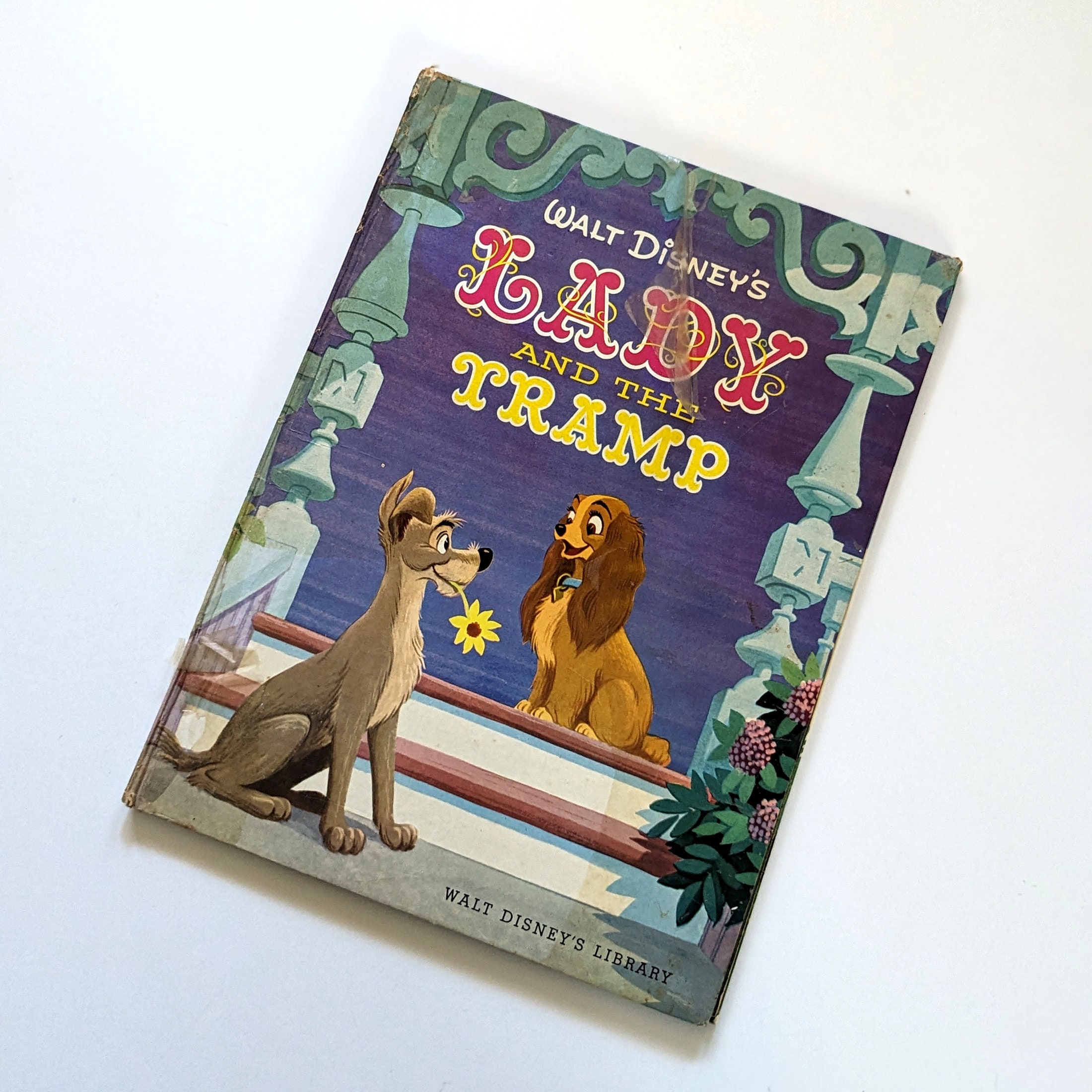 わんわん物語』。ゴールデン・プレス社による1950年代のウォルト