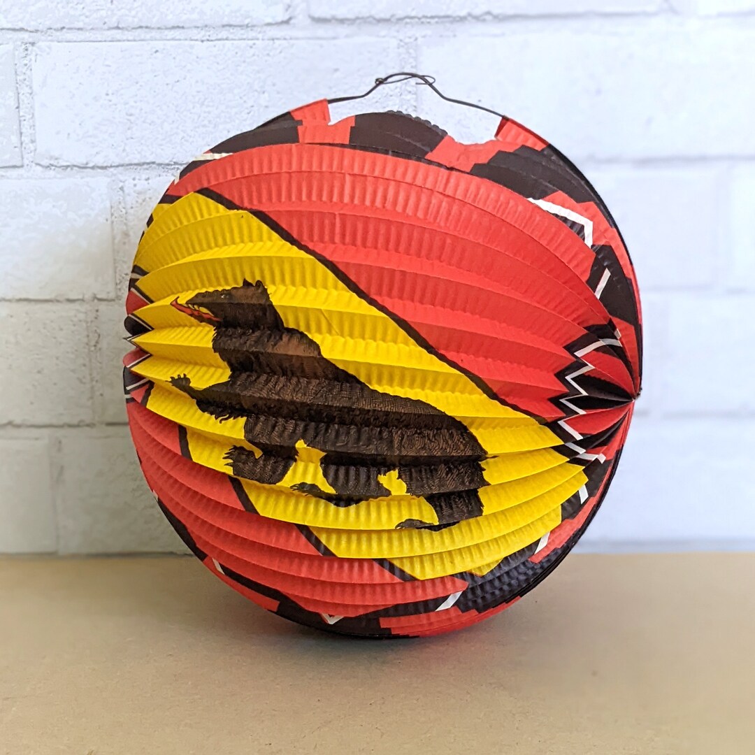 Berlin Bear. Vintage 1970s German Paper Lantern. Etsy
