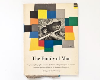 The Family of Man. Museum of Modern Art 1950s photography book, first edition.