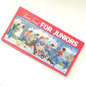 Trivial Pursuit for Juniors 1980s vintage board game.