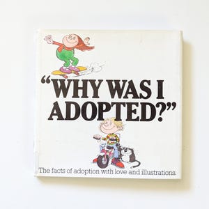 Warum wurde ich adoptiert? Vintage Buch aus den 70er Jahren von Carole Livingston. Erste Ausgabe.