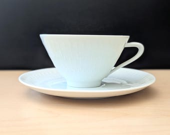Vintage Lorenz Hutschenreuther Snack Plate and Cup Set, Apart
