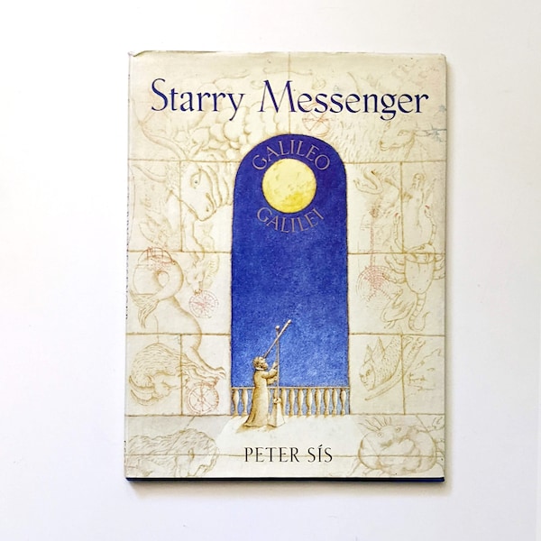 Starry Messenger. Vintage children's book about astronomy, 1990s first edition.