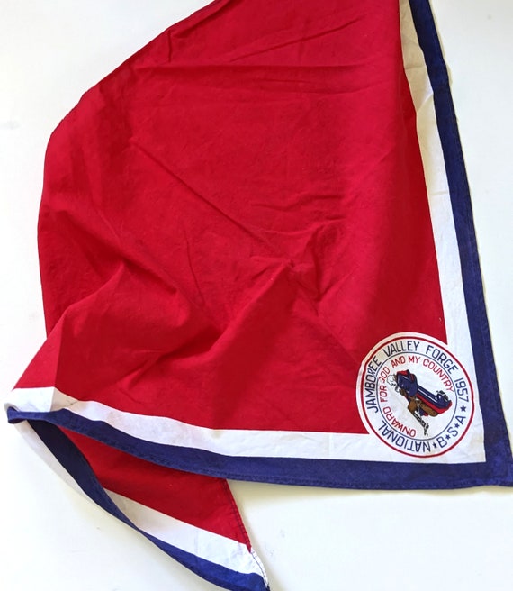 Vintage 1950s Boy Scout National Jamboree uniform… - image 2