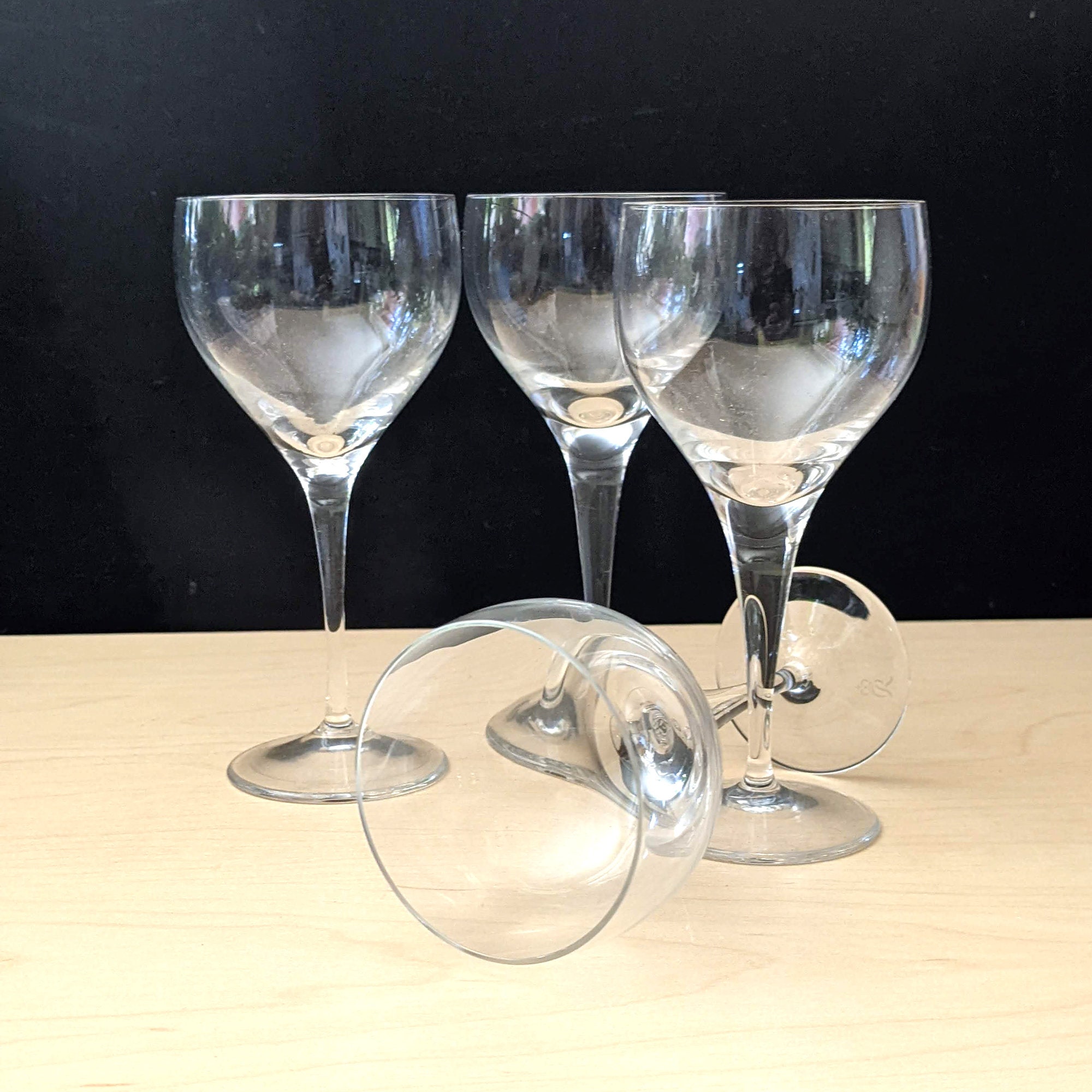 ROSENTHAL Crystal Aperitif Glasses Cocktail Glasses Square 
